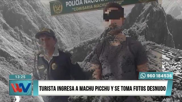 Willax Noticias Edición Mediodía -OCT 25-3/4- TURISTA SE TOMA FOTO DESNUDO EN MACHU PICCHU | Willax смотреть онлайн