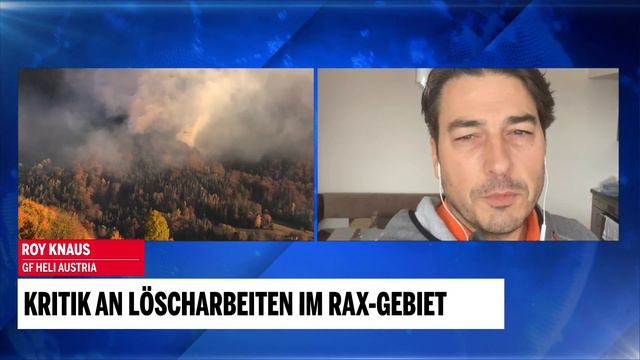 Roy Knaus mit Kritik an Löscharbeiten im Rax-Gebiet смотреть онлайн