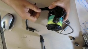 Самый простой способ убрать люфт в ручке катушки