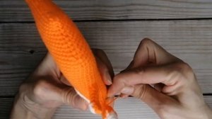 Лисичка МК крючком часть 3