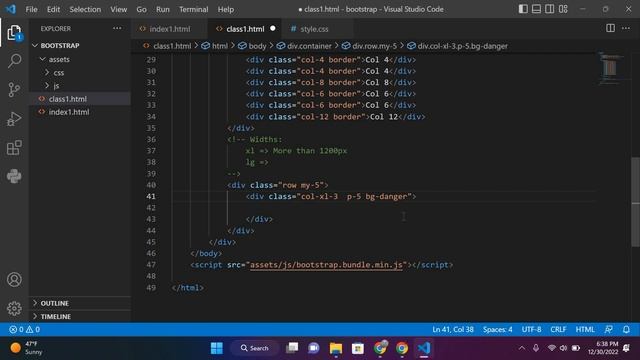 Bootstrap Tutorial 2 | BS Layout | BS Grid | (Urdu/Hindi) смотреть онлайн