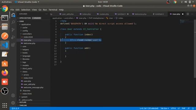 Controllers and Views in Codeigniter Part #4 | Codeigniter 3 Tutorial in Hindi смотреть онлайн