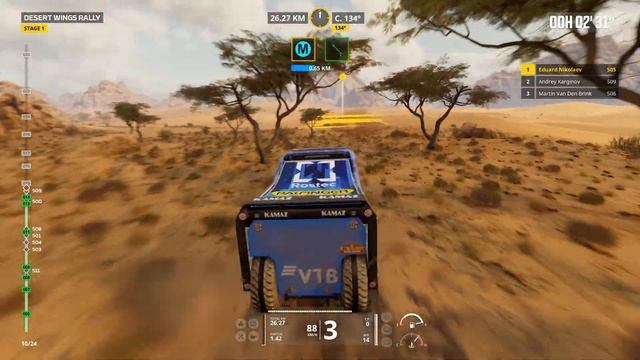 Dakar Desert Rally - The Most Expensive Car In The Game - Kamaz 435091 Gameplay