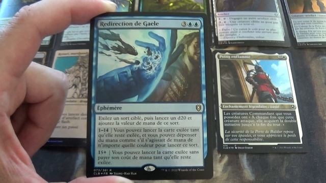 Ouverture d'un booster collector Commander Légendes, la bataille de la porte de Baldur, mtg смотреть онлайн