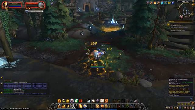 Battle for Azeroth Quest 176: Pinch of Azerite (WoW, human, Paladin) смотреть онлайн