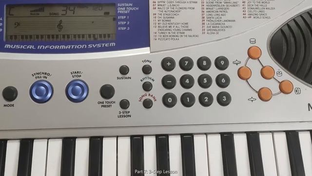 Part 7 - 3-Step Lesson Function I Casio MA 150 Tutorial All Features & Functions I Piano Tutorial смотреть онлайн