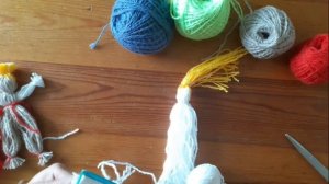 Как сделать русскую народную куклу из ниток