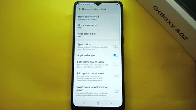 How to Show App Icon Badges on Samsung Galaxy A02 | Dot Badge Style | Home Screen Settings смотреть онлайн
