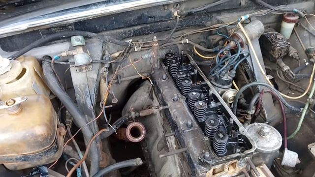 ГАЗ 24 , не снимается ГБЦ. Что делать?? смотреть онлайн