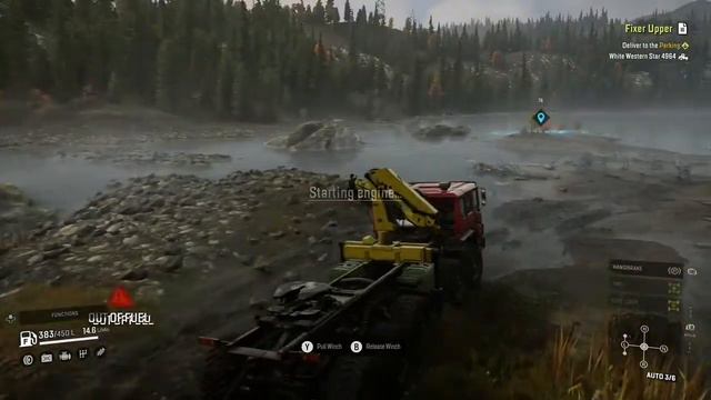 SnowRunner ~ Fixer Upper ~ How To Unlock The Western Star 4964 смотреть онлайн