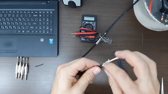 Как спаять моно Jack. смотреть онлайн