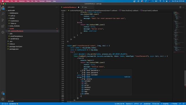 MERN Stack Authentication with JWT | Part 4 : API - Reset & Change Password смотреть онлайн