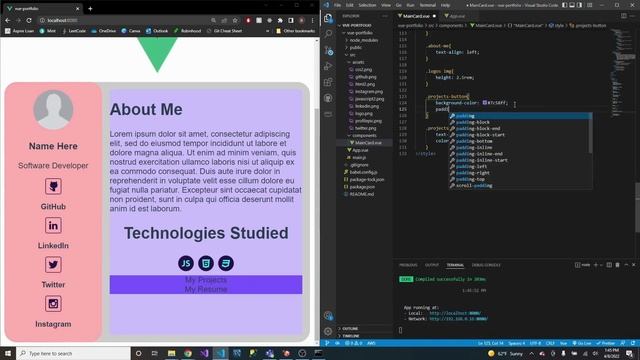 How to build a portfolio website with Vue.js! [SUPER EASY] смотреть онлайн