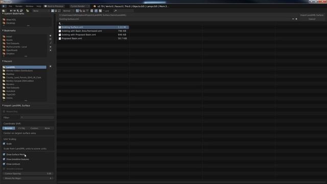 LandXML Surface Import Demo смотреть онлайн