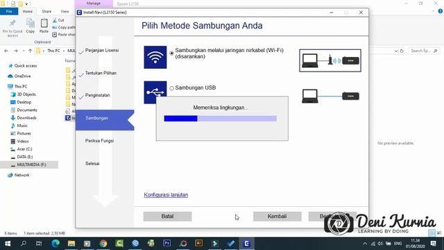 Install - Cara Install Driver Printer Epson L3150 Series смотреть онлайн