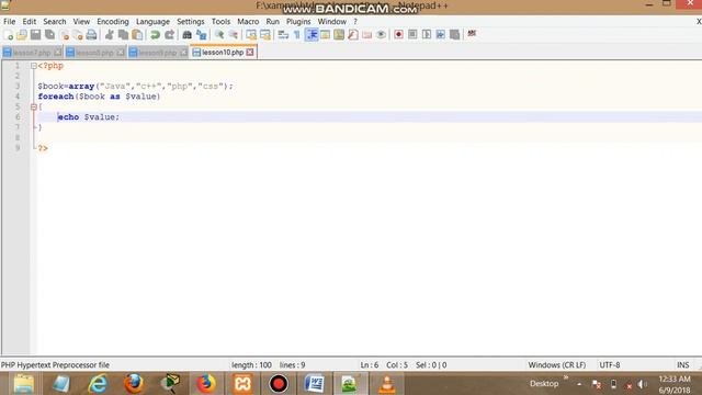 How to learn PHP Basics in hindi/urdu LESSON10(Part2) смотреть онлайн