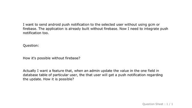 Android : Android push notification without firebase смотреть онлайн