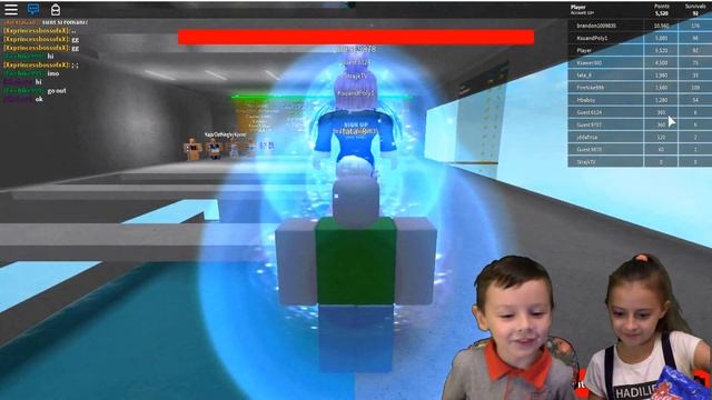 ?ПОЛ ЭТО ЛАВА Челлендж с Чипсами Роблокс #3 THE FLOOR IS LAVA CHALLENGE ROBLOX Family Fun Kids от A смотреть онлайн