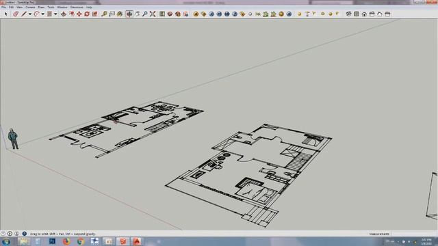 How to import autocad to sketchup, Sketchup beginner tutorial смотреть онлайн