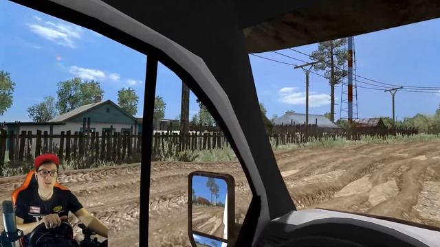 МОЯ ГАЗЕЛЬ СНОВА НА ХОДУ! ВЕЗУ НОВЫЕ ОКНА В ДЕРЕВНЮ К БАБУШКЕ! Euro Truck Simulator 2 смотреть онлайн
