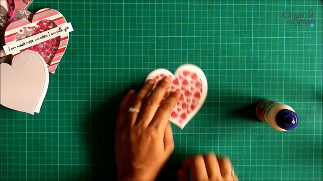 Love theme shaker cards for valentines day [DIY video tutorial] #Craft Idea смотреть онлайн