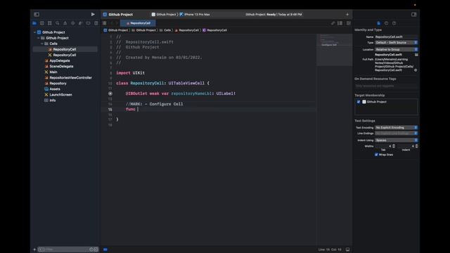 Github Project API Service using Codable + URLSession - Swift - Arabic смотреть онлайн