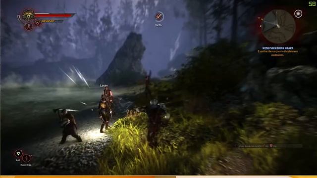 Witcher 2 on Asus STRIX 970 with FPS Counter (60 FPS Video) смотреть онлайн