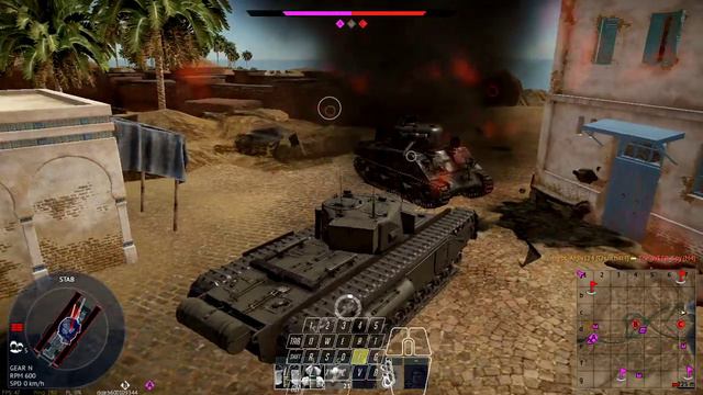 War Thunder | Tank Realistic Battles | Churchill I | I Shouldn't Have Survived That Long смотреть онлайн
