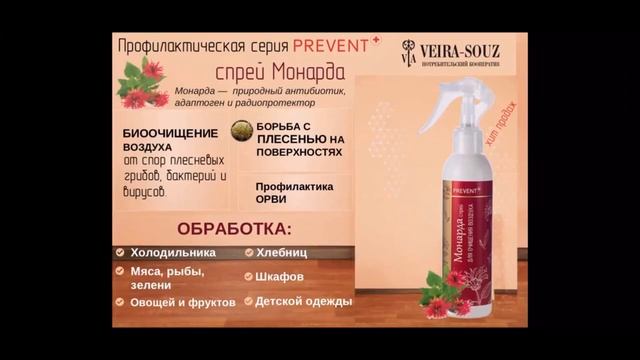 Спрей для очищения воздуха «Монарда» смотреть онлайн