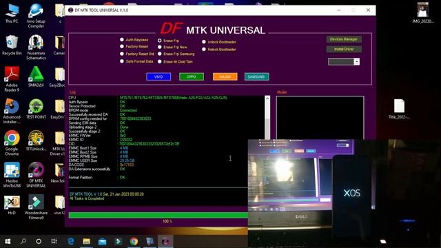 BUKA SANDI INFINIX SMART 5 X657B MENGUNAKAN DF MTK UNIVERSAL DENGAN MODE UNIVERSAL смотреть онлайн