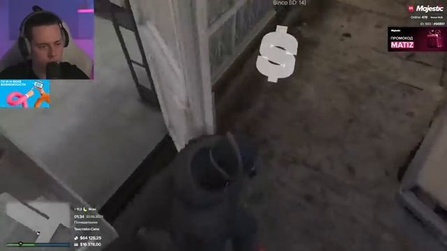 FRAMETAMER ИГРАЕТ В ГТА5 НА MAJESTIC / ДЖИРОМ С БАНДОЙ СДЕЛАЛ ПОДАРОК / ДОЛЖЕН ДЕНЬГИ (10серия) смотреть онлайн