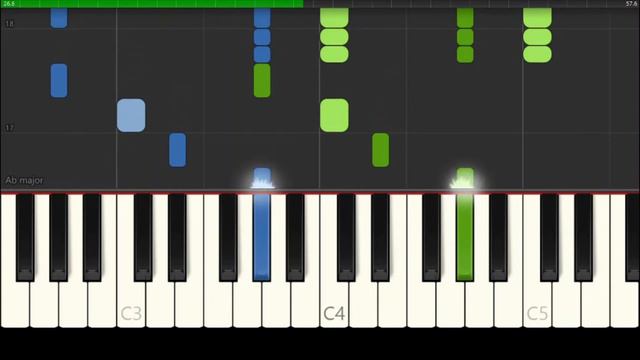 Star Spangled Banner (US National Anthem) (Piano Tutorial Synthesia) смотреть онлайн