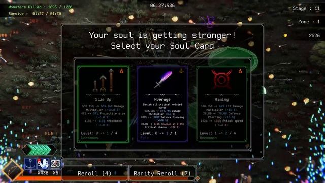 Exp build crushes Broken Weapon challange in Rogue Genesia смотреть онлайн