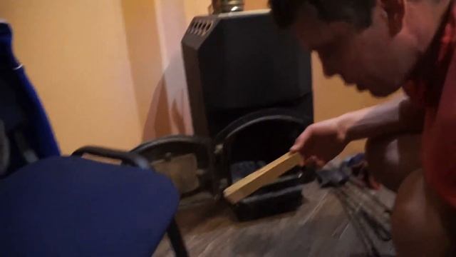 Растопка дачной печи 0 смотреть онлайн