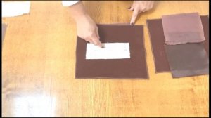 Урок - Карман с листочкой с настрочными концами