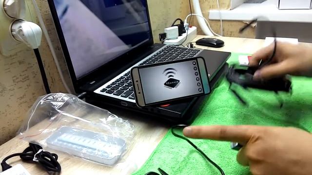 Wi-Fi Эндоскоп HD 1200P для IOS и Android и ПК