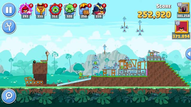 Angry Birds Friends Level 6 Tournament 914 three stars NO POWER-UP walkthrough 2021-04-19 смотреть онлайн