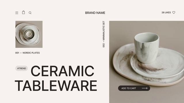 Minimalistic E-Commerce Promo смотреть онлайн