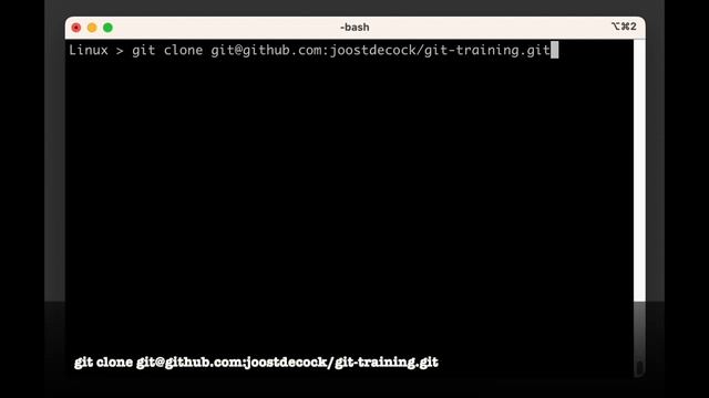 git training | Chapter 28: git clone смотреть онлайн