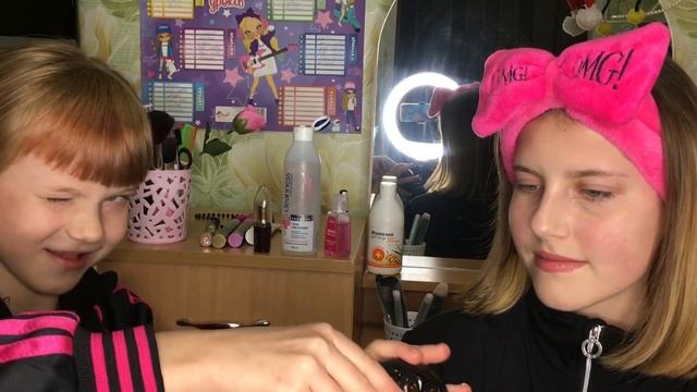 АСМР/ASMR.Макияж Сестре Полине.