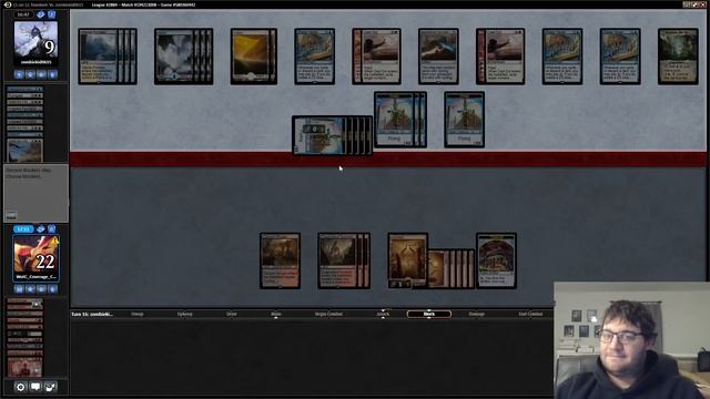 [MTG] Solving Standard - Big Red Treasure | Match 4 VS White-Blue Cycling смотреть онлайн