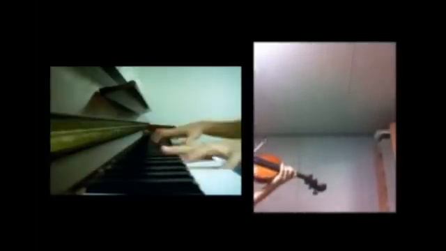 BBC Sherlock Main Theme by piano and violin