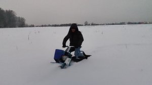 полевые испытания мотособаки Нева мс 1