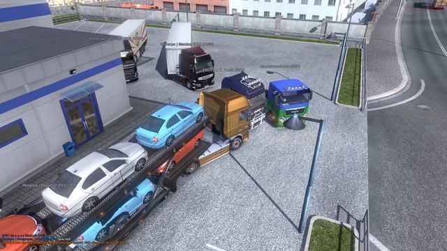 Euro Truck Simulator 2 Multiplayer | OMG Невезуха на СТО смотреть онлайн
