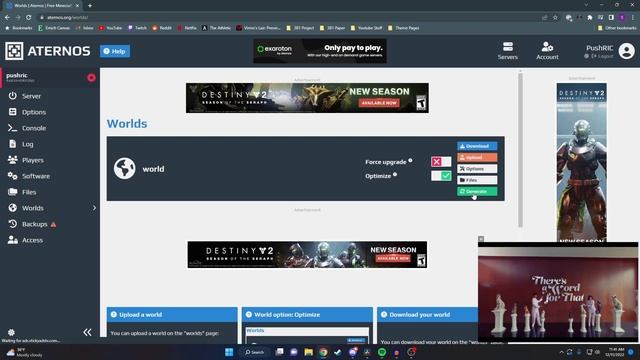How to Change the Seed of an Aternos Server (2023) смотреть онлайн