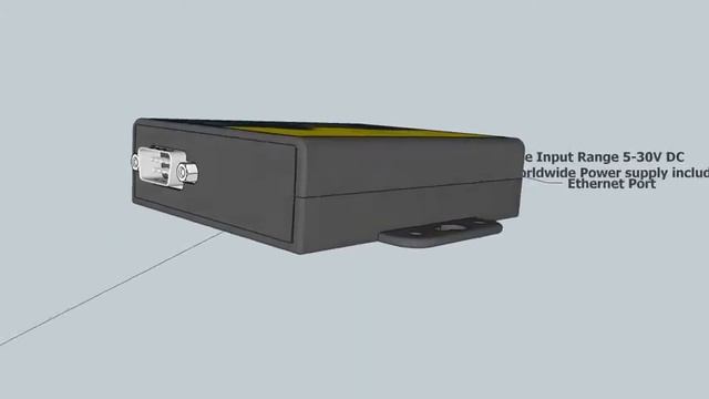 1 Port RS232 Ethernet to Serial Adapter Brainboxes ES-246 смотреть онлайн