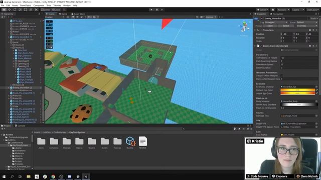 Your First Game Jam hosted by Kristin, Elena, Code Monkey and Eleonora смотреть онлайн