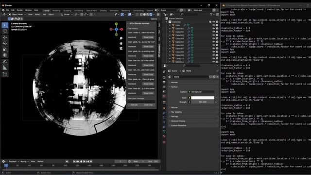 ChatGPT-4 add-on for Blender. Works like magic.. I'm still in shock смотреть онлайн