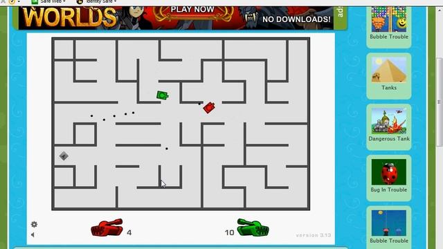 Random Games Episode 2 - Bouncin Balls (Tank Trouble) смотреть онлайн