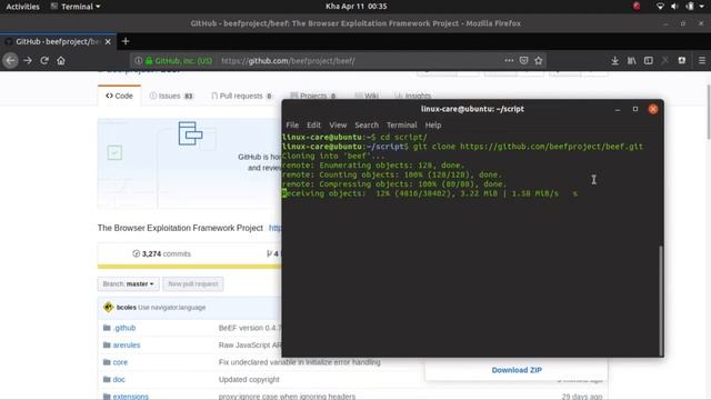 Install BEEF di UBUNTU 18 10 Browser Exploitation Framework смотреть онлайн
